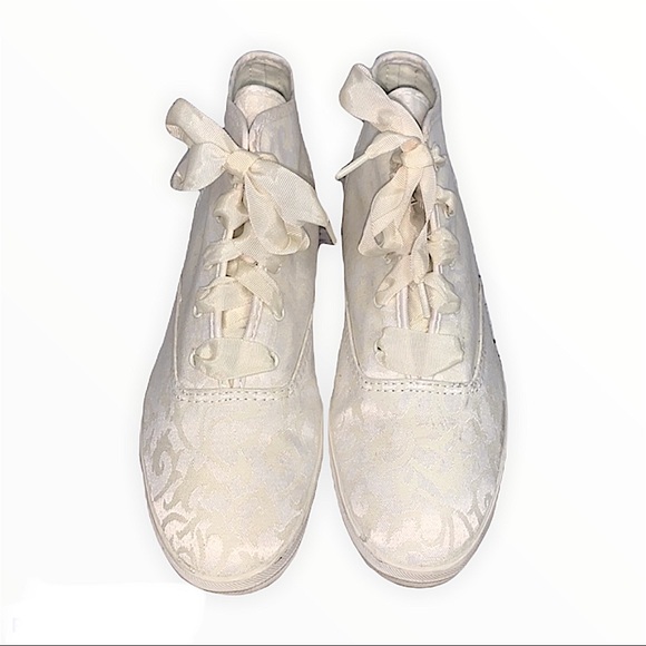 Keds Vintage Jacquard Wedding Ankle Booties - Picture 2 of 11